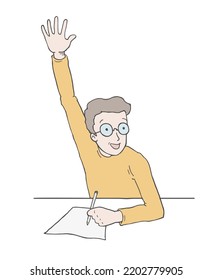 Kreatives Design der Studentengrafik