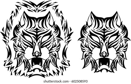 Creative design for tattoo, background or decoration. Can be used as tattoo design or t-shirt screen.