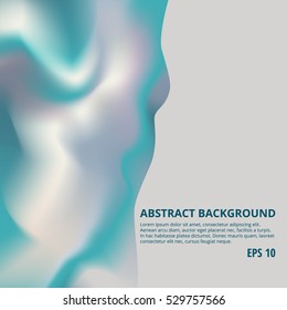Creative design template. Abstract vector background for use in design.