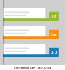 Creative Design template / number banners.