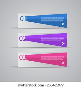 Creative Design template / number banners.