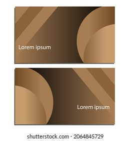 plantilla de diseño creativo para su pancarta o tarjeta de nombre. ilustración vectorial.