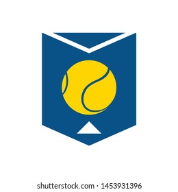 Creative design of tennis symbol