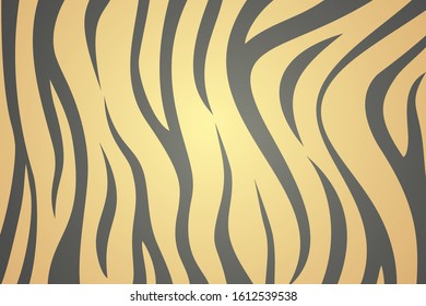 Creative design of tiger texture