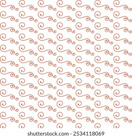 A creative design titled: Red and Gold Swirls Pattern for Christmas and Holiday Design