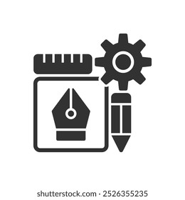 Creative Design tools Icon Sign Symbol