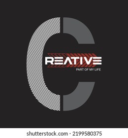 creative design typography vector illustration for print all media