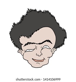 Creative design of ugly man