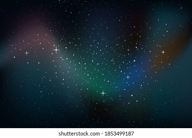 Creative design of universe background