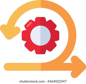 Creative design vector of agile methodology