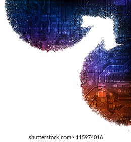 Creative design vector banner  eps10 layered vector