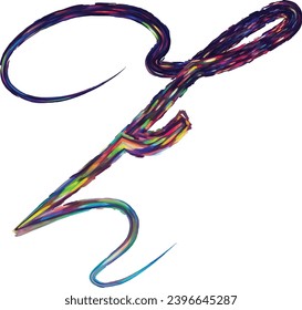 Creative Design vector Font of twisted Ribbon for Title, Header, Lettering, Logo, letter design art, A to Z alphabet colorful, 3d A to Z alphabet colorful,3d Letters