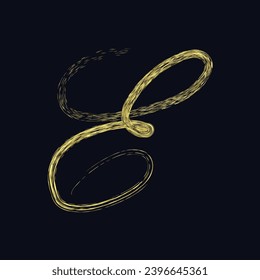 Creative Design vector Font of twisted Ribbon for Title, Header, Lettering, Logo, letter design art, A to Z alphabet colorful, 3d A to Z alphabet colorful,3d Letters