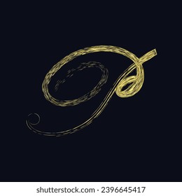 Creative Design vector Font of twisted Ribbon for Title, Header, Lettering, Logo, letter design art, A to Z alphabet colorful, 3d A to Z alphabet colorful,3d Letters