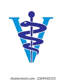 creative design of veterinary symbol