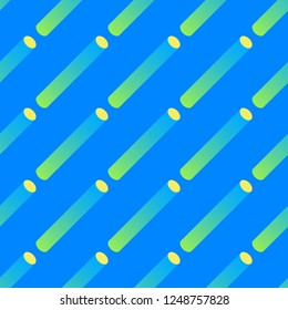Creative design with vibrant cylinder gradients. Seamless pattern. Colorful bright backgrounds. Can be used for wallpaper, textile, invitation card, wrapping, web page background.
