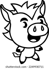 Creative design work for Baby Boar
