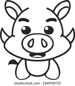 Creative design work for Baby Boar