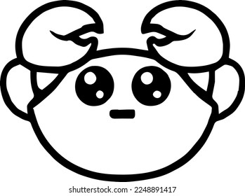 Kreatives Design für Baby Crab