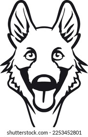 Creative design work for Belgian Shepherd