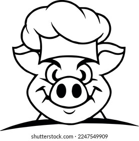 Creative design work for Chef Pig