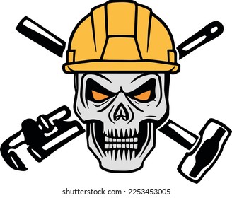 Creative design work for Construction Worker