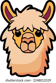 Creative design work for Cute Alpaca