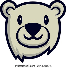 Kreatives Design für Cute-Polar-Bär