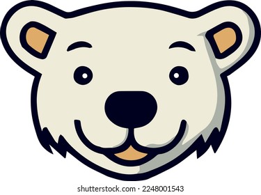 Kreatives Design für Cute-Polar-Bär