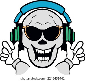 Creative design work for Dj Skull