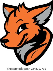 Creative design work for Fox Mascot