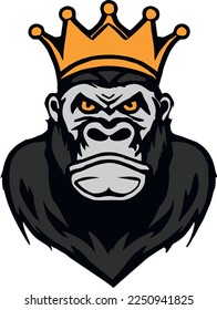 Creative design work for Gorilla with Crown 
