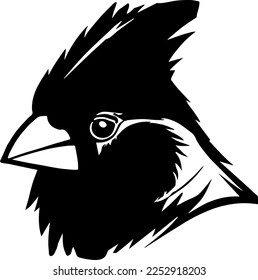 Diseño creativo para el cardenal del norte