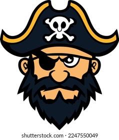 Creative design work for Pirate 