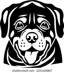 Creative design work for Rottweiler Puppy 