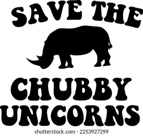 Creative design work for Save The Chubby Unicorns