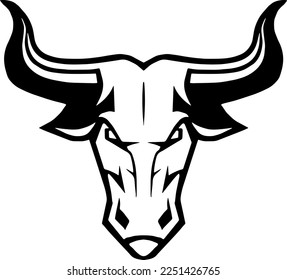 Creative design work for Texas Longhorn Head 