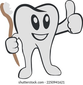 Creative design work for Tooth Mascot