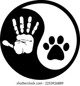 Creative design work for Ying Yand Paw And Hand