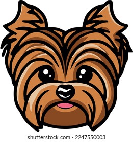 Creative design work for Yorkshire Terrier 