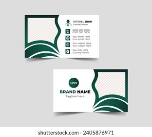Creative designer visiting card design