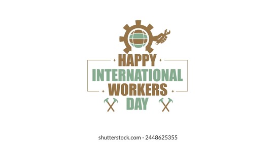 Diseños creativos para un alegre Día Internacional del Trabajo