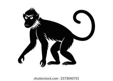 Creative Designs with Monkey Silhouettes