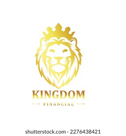 Diseño creativo Logo único diseño de logotipo financiero Reino