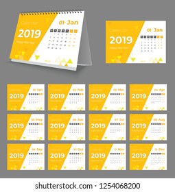 Creative Desk Calendar 2019