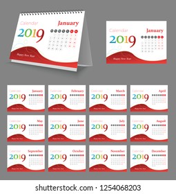 Creative Desk Calendar 2019