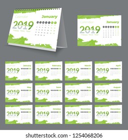 Creative Desk Calendar 2019