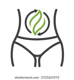Icono de desintoxicación creativa para Diseño web, Plantillas, infografías.