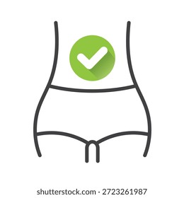 Icono de desintoxicación creativa para Diseño web, Plantillas, infografías.
