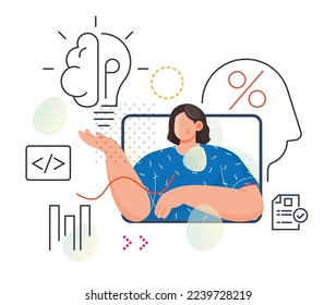 Creative Development and Innovative Idea - Stock Illustration as EPS 10 File